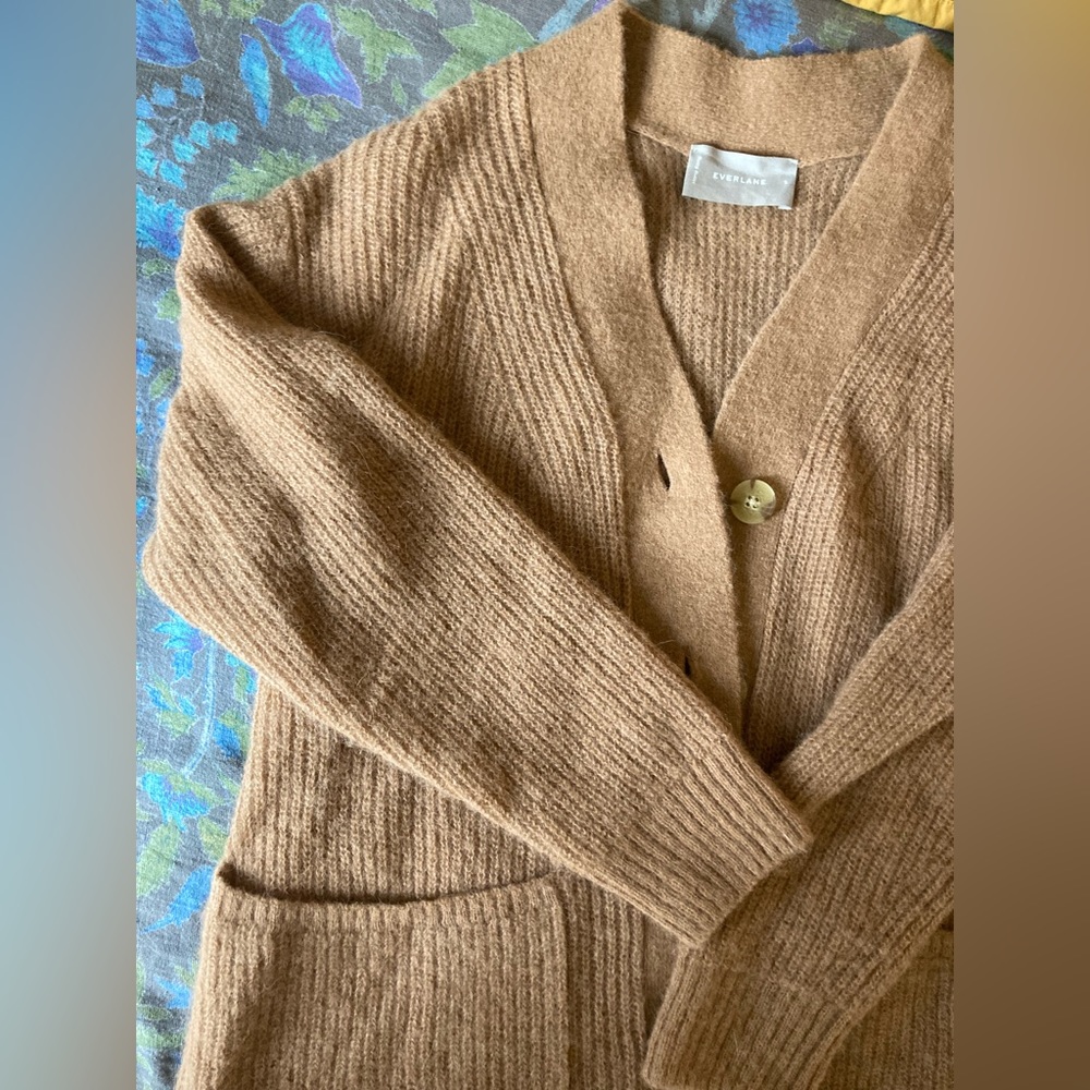 Everlane oversized Alpaca cardigan